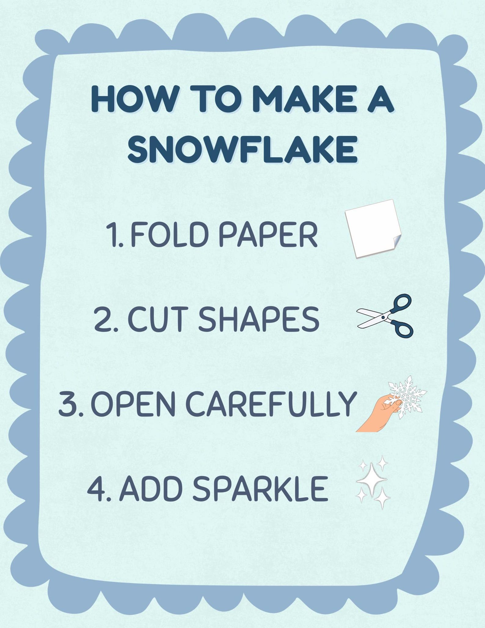Snowflake Factory | Dramatic Play Printable (digital Download) - Etsy