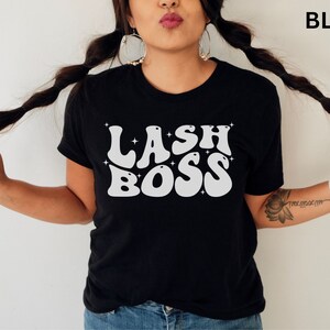 Lash Boss Shirt, Lash Tech Shirt, Lash Lovers Shirt, Lash Technician Tshirt, Gift For Lash Artist, Esthetician Shirt, Future Lash Artist Tee