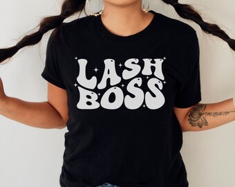 Lash Boss Shirt, Lash Tech Shirt, Lash Lovers Shirt, Lash Technician Tshirt, Gift For Lash Artist, Esthetician Shirt, Future Lash Artist Tee