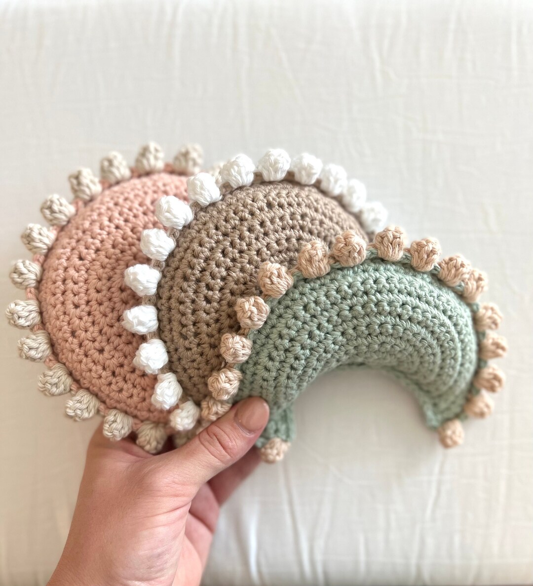Boho Baby Rattle, Boho Baby, Boho Nursery, Moon Nursery Decor, Gender