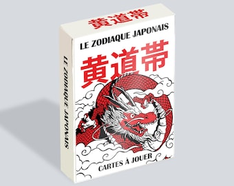 Jeu de cartes Zodiaque japonais