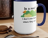 Funny Cup | Funny gift | Love my ducks | Two-Tone Coffee Mugs, 15oz | In a row