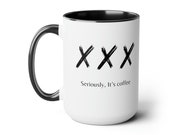 Hooch Jug Symbol - Seriously It's Coffee Mug: Bootleg Funny Cup, Best Gift for Birthday Laughs! Unique Gag Gift Idea.