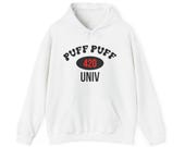 Funny Sweatshirt | Sarcastic gift | Unisex Heavy Blend Hooded Sweatshirt | Puff Puff