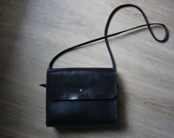 Handmade Full-Grain Vegtan Leather - Vintage Japanese Inspired Crossbody Purse/Shoulder Bag