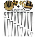 Hairpin Legs 15 / 20 / 30 / 40 / 50 / 60 / 72 / 80 / 90 / 100 cm Hairpin Legs Hairpins Table Legs Table Runners Dining Table Hairpinlegs