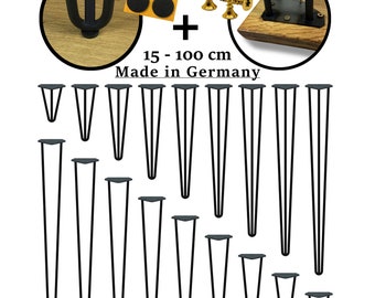 Patas de horquilla 15 / 20 / 30 / 40 / 50 / 60 / 72 / 80 / 90 / 100 cm Patas de horquilla Horquillas Patas de mesa Caminos de mesa Mesa de comedor Horquillas