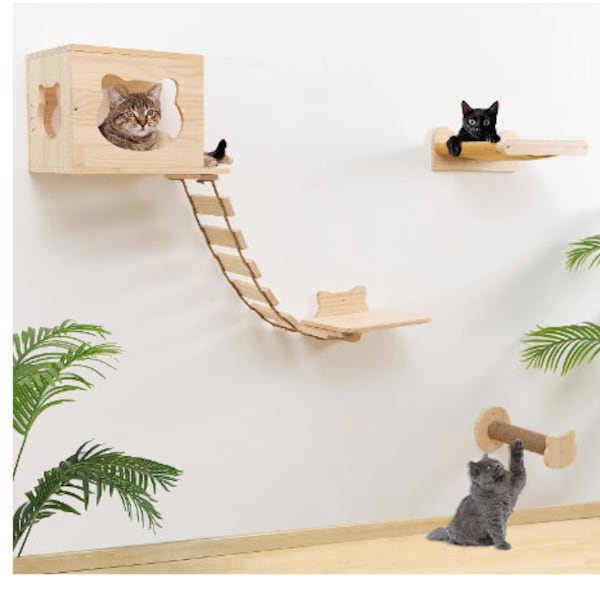 Cat Shelves Etsy