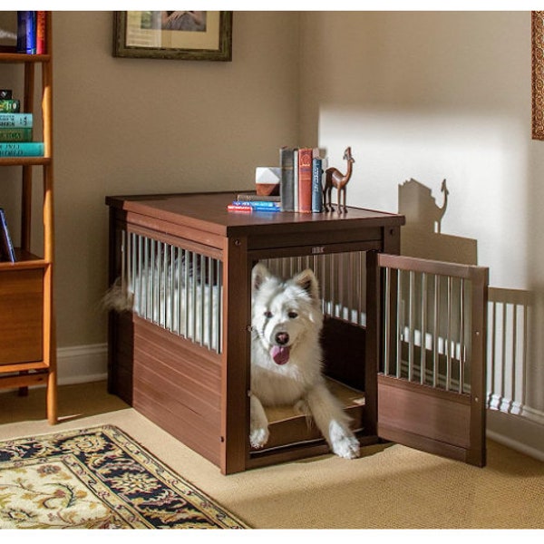 Dog Crate End Table Etsy