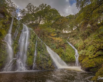 Ceunant Waterfalls, Snowdonia, North Wales UK