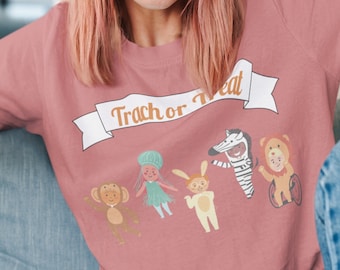 T-Shirt Trach / Tracheostomia / Dolcetto o scherzetto / Halloween / Unisex - T-shirt uomo e donna / Trach or Treat