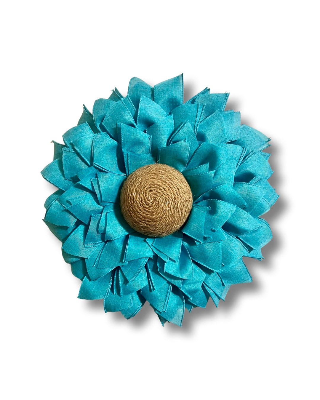 Ribbon Flower Wreath Flower Wreath Ribbon Wreath Floral Etsy