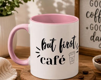 But first coffee Brazilian Mug, Coffee Mug for Brazilian, Brazil Gift for Coffee Lover, Portuguese Coffee Mug, Gift for Brazilians