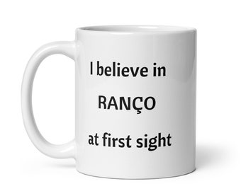 Taza de café brasileña divertida, regalo con cita de Ranço