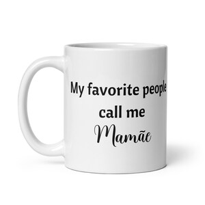 Brazilian Mom Coffee Mug, Brazil Mom Gift Idea, Favorite People Coffee Mug, Brazil Mother&#39;s Day Gift, Gift Brazilian Woman, Mamae Coffee Mug