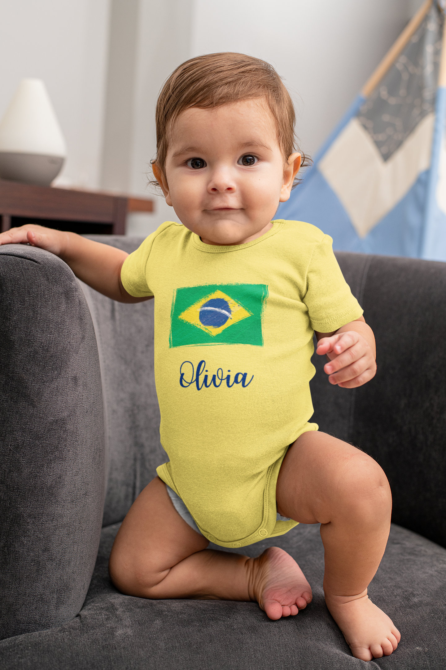 Brasilien Brazil Sweatjacke Wunschname Nummer Jacke Trikot Weste WM