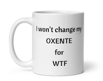 Taza de café brasileña divertida, regalo sarcástico de Brasil