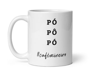 Taza de café divertida de Minas Gerais, regalo brasileño