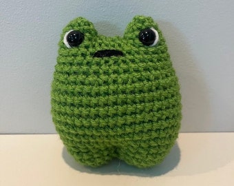Frog Crochet Amigurumi Pride Pal Handmade Stuffed Plushie