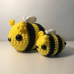 Bumble Bee Crochet Amigurumi Pride Pal Handmade Stuffed Plushie