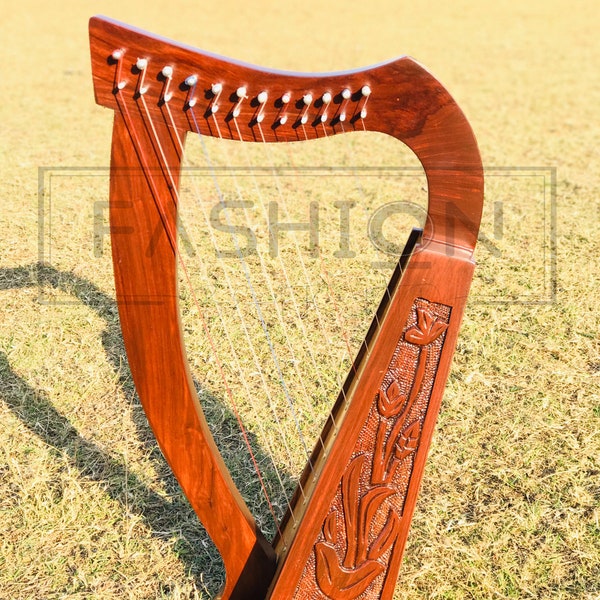 Celtic Harp Etsy