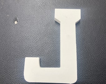 Wooden letter "J"