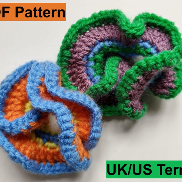 Möbius Strip Fidget Toy Crochet Pattern UK/US Terms (PDF Pattern Only)