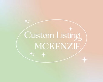 Custom Listing Mckenzie