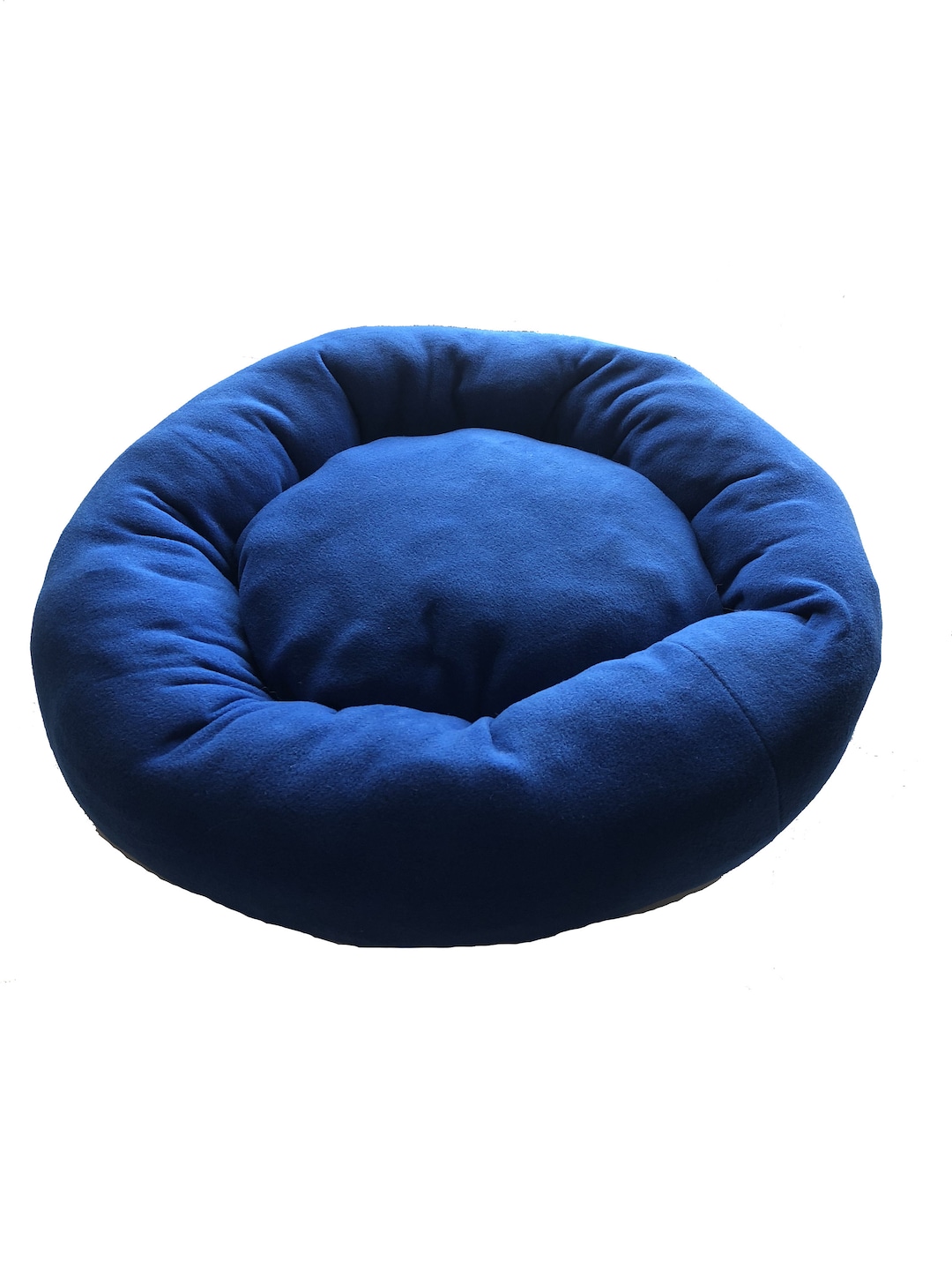 Donut Shape Bed in Blue Color / Cat Bed / Dog Bed / Round Cat Bed / Round Dog Bed / Pet
