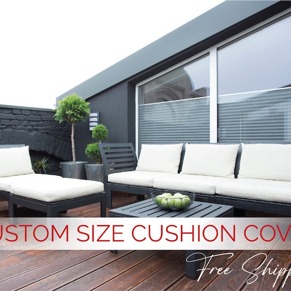 Outdoor Cushion Covers Replacement Etsy