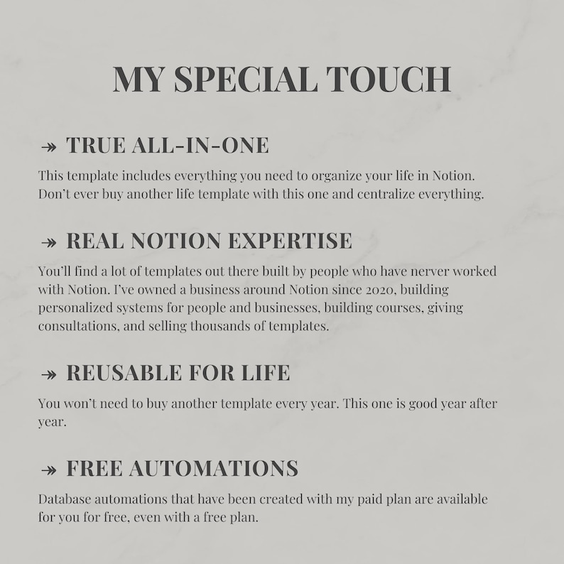 Notion template ultimate life planner | Notion life dashboard | Life planner Notion second brain | All-in-one Notion | Notion aesthetic image 18