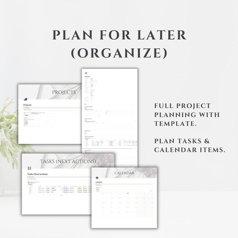 Notion Template GTD Planner GTD Notion Planner GTD Dashboard Notion Notion Template GTD Planner GTD Notion Planner GTD Dashboard Notion