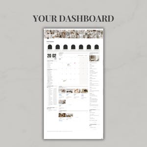 Notion template ultimate life planner | Notion life dashboard | Life planner Notion second brain | All-in-one Notion | Notion aesthetic image 3