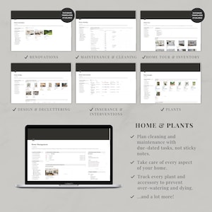 Notion template ultimate life planner | Notion life dashboard | Life planner Notion second brain | All-in-one Notion | Notion aesthetic image 9