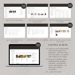 Notion template ultimate life planner | Notion life dashboard | Life planner Notion second brain | All-in-one Notion | Notion aesthetic image 12