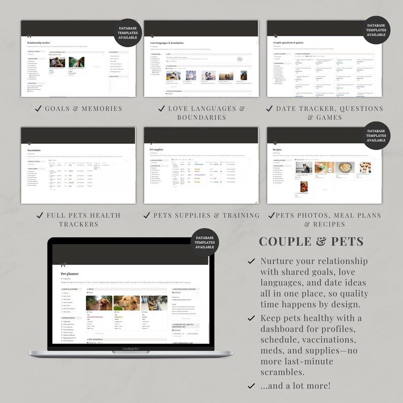 Notion template ultimate life planner | Notion life dashboard | Life planner Notion second brain | All-in-one Notion | Notion aesthetic image 12