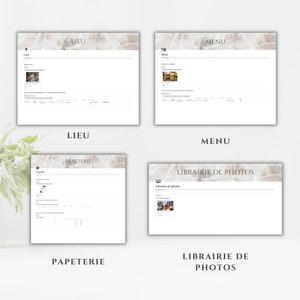 Template Notion Planificateur dévénements, Suivi des invités, Checklist de party, Planificateur de budget, Dashboard Notion français image 6