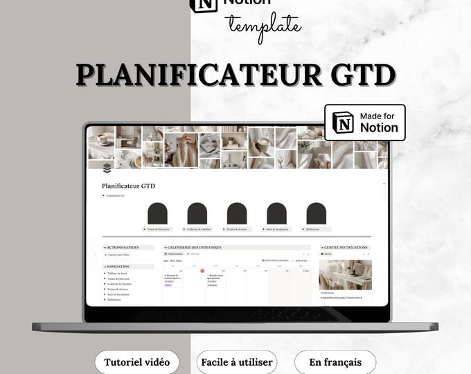 GTD Notion Template: Getting Things Done System (digital Download ...