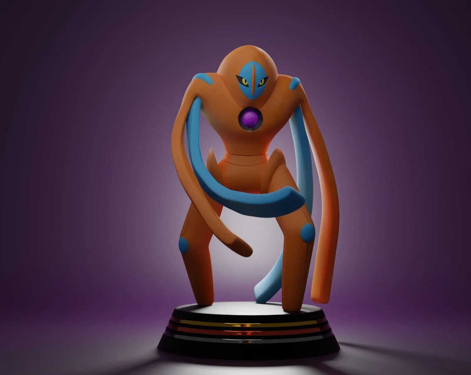 I edited Deoxys' shiny forms to look more aesthetically pleasing. Thoughts?  : r/pokemon