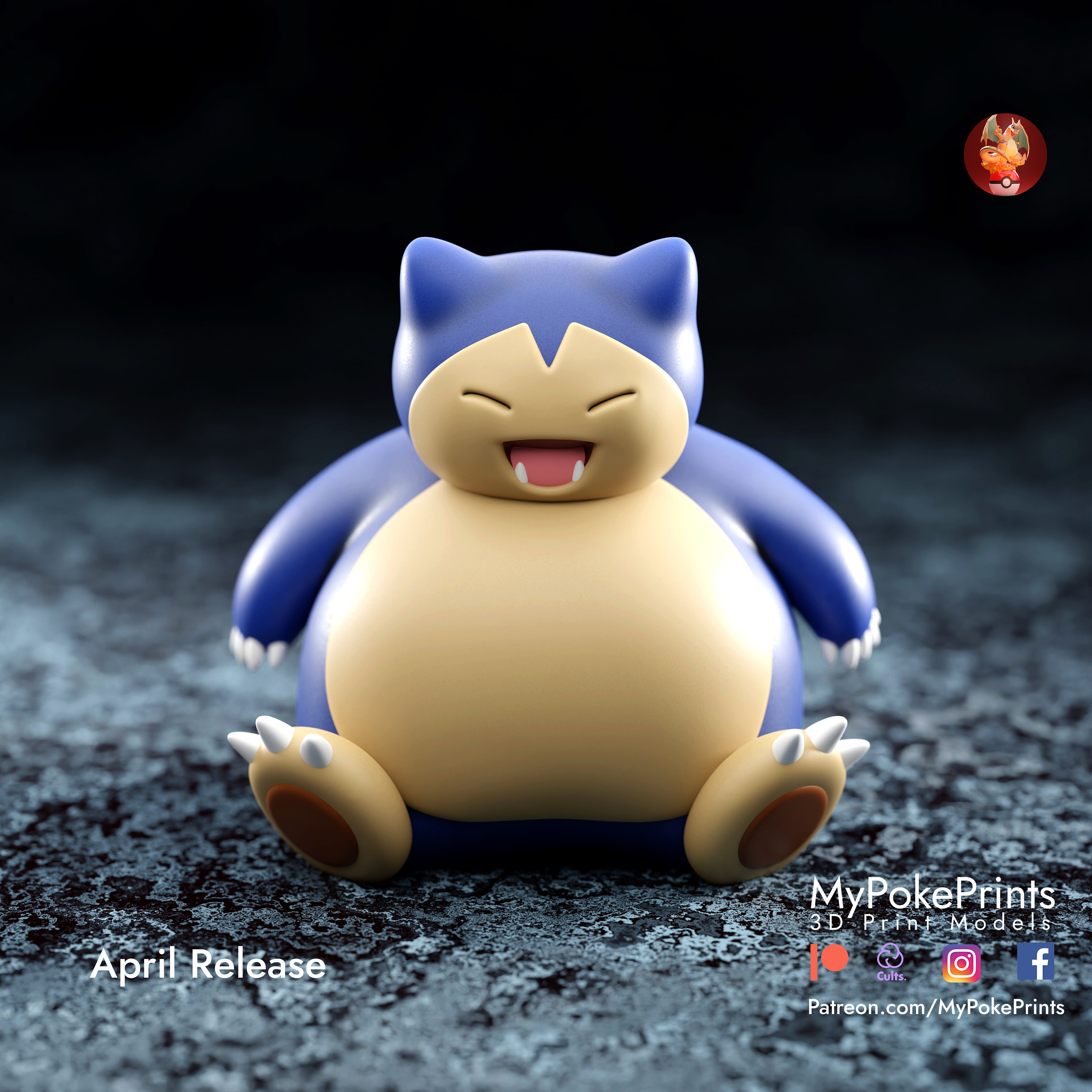 STL file Pokemon - Gigantamax Gengar 🐉・3D printer model to download・Cults