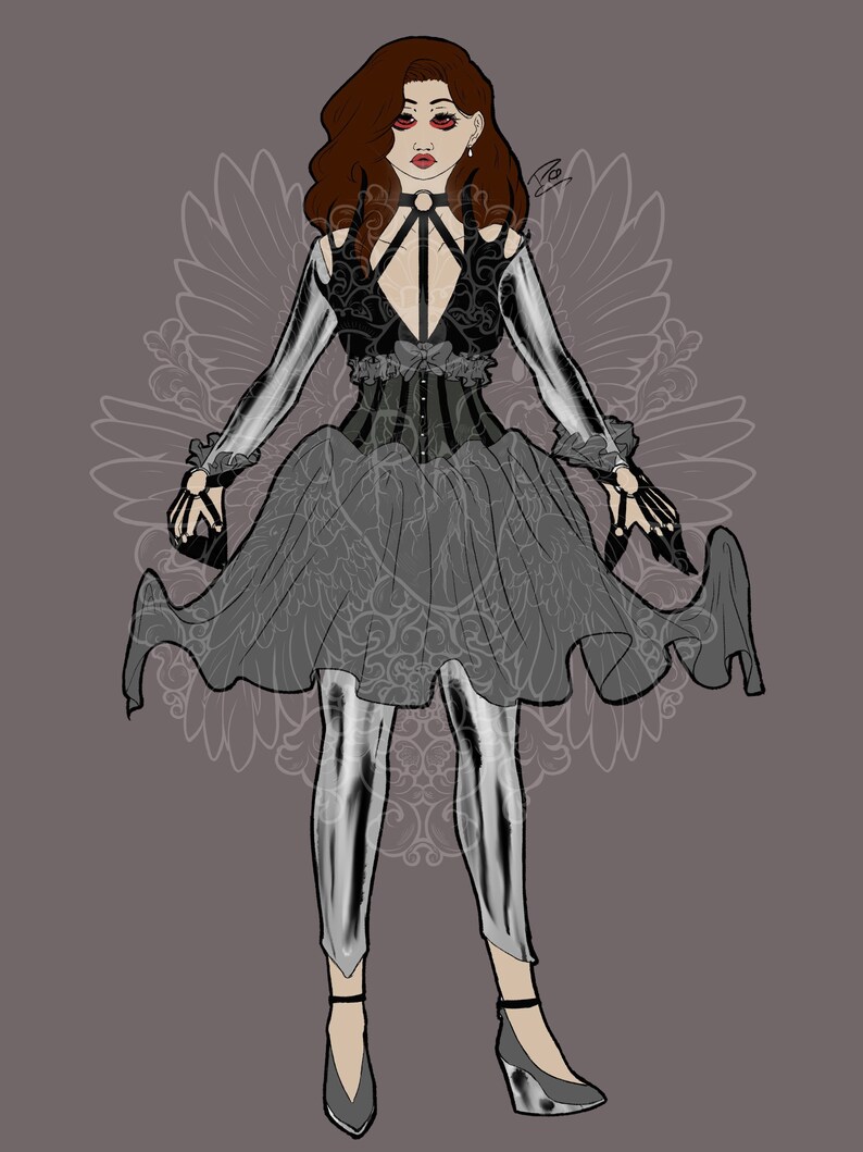 Villain Character Design Villain Themed Adoptable Etsy Villain Character Design Villain Themed Adoptable Etsy