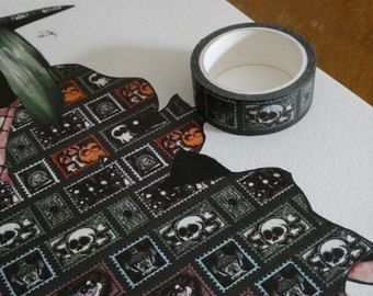 Ruban Washi d'Halloween