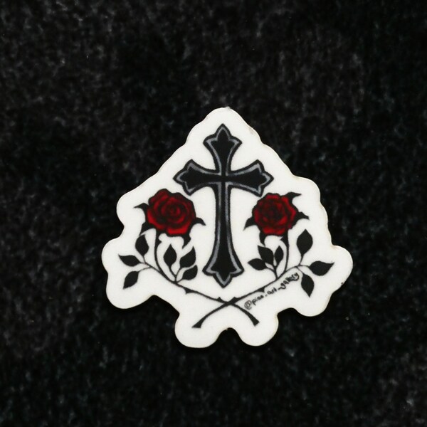 Gothic Kreuz Sticker