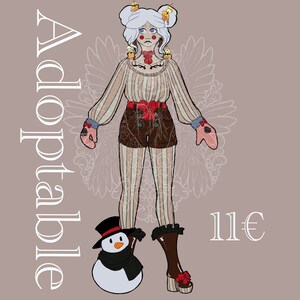 Charakter Design - Weihnachtsmotive adoptierbar