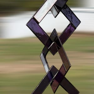 stained glass, stained glass mobile, suncatcher, gift