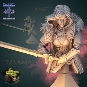 3D RESIN PRINTED FIGURINE (Mammoth Factory: Skinwalkers, EverDune, Infernal Forges, Void Stalkers)