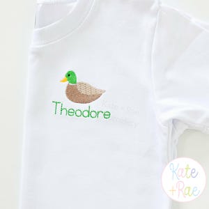 Duck Mini Fill Embroidery Design - Farm Mini Fill Embroidery Design - Duck Embroidery Design - Farm Embroidery Design - Mallard Duck Mini