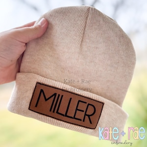 Rectangle Patch for Hats and Beanies Bean Stitch Applique Embroidery Design • Rectangle Applique • Embroidered Hat Patch Design • Digital