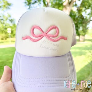 Flowy Bow 3D Puff Embroidery Design • Coquette Bow Embroidery Design • Satin Bow Embroidery Design • Mini Bow • 3D Puff • Digital Download