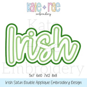 Irish Double Design